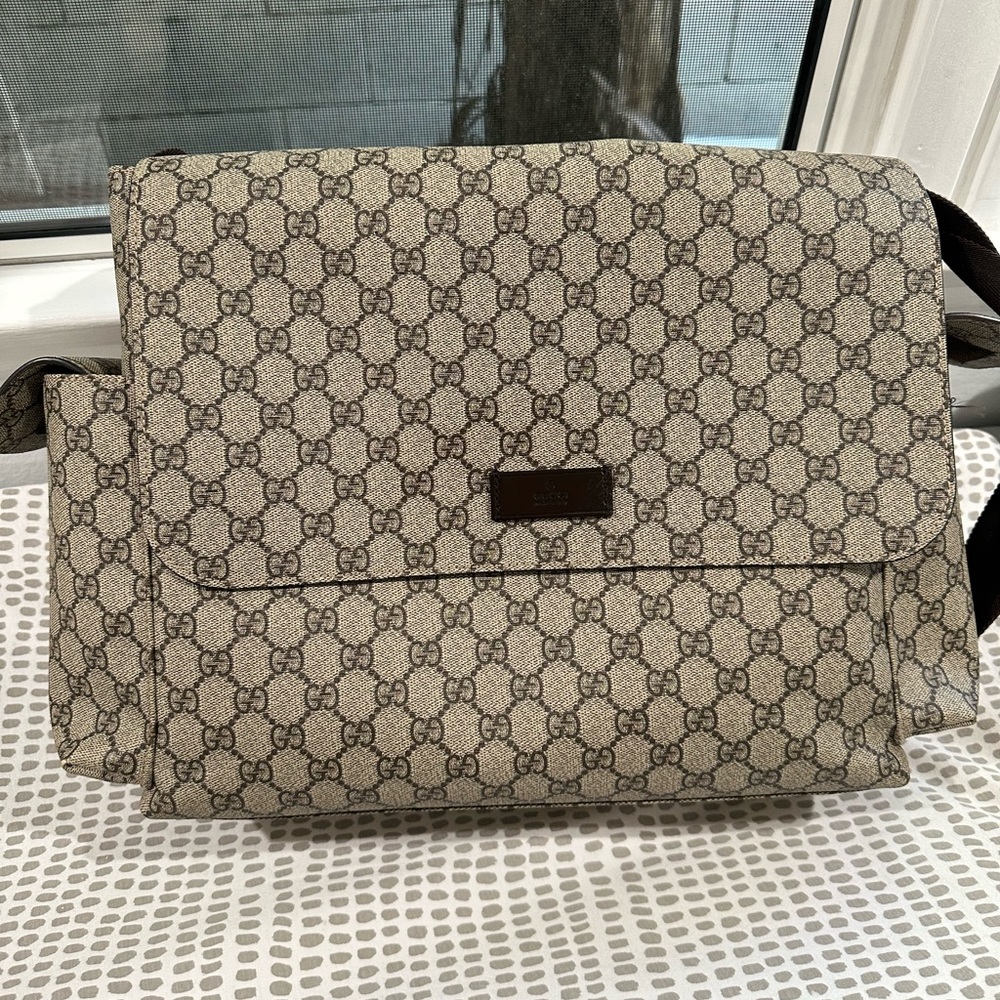 Gucci diaper bag